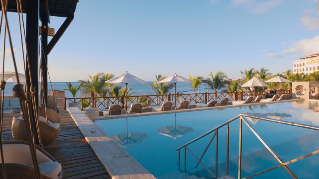 A Dreamy All Inclusive Resort With A Perfect Beach Perched On