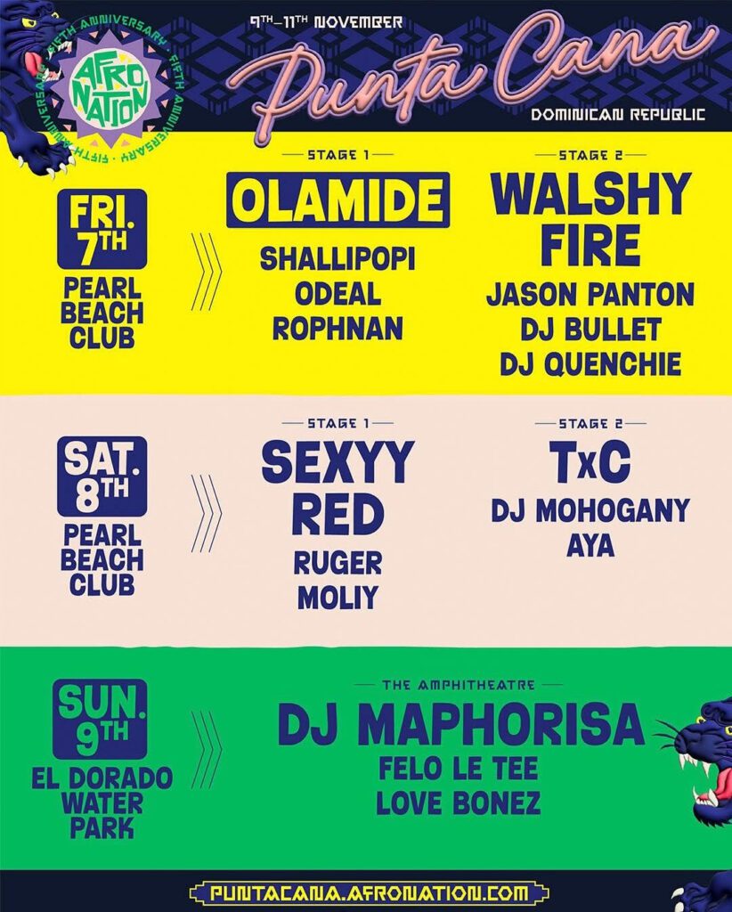 Afro Nation Announces Lineup For Dominican Republic Event Headlined By